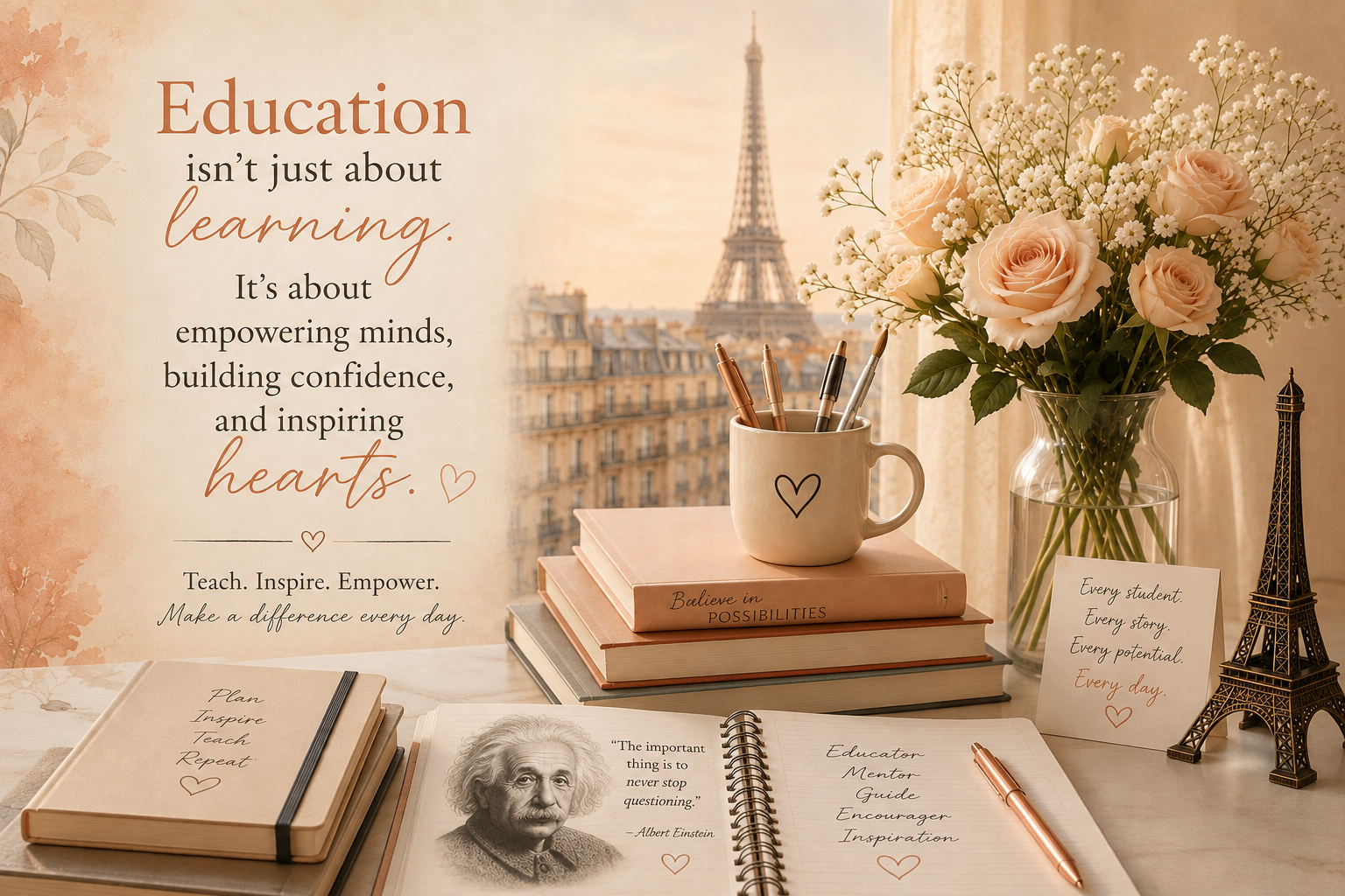 Education: empowering minds, building confidence, and inspiring hearts